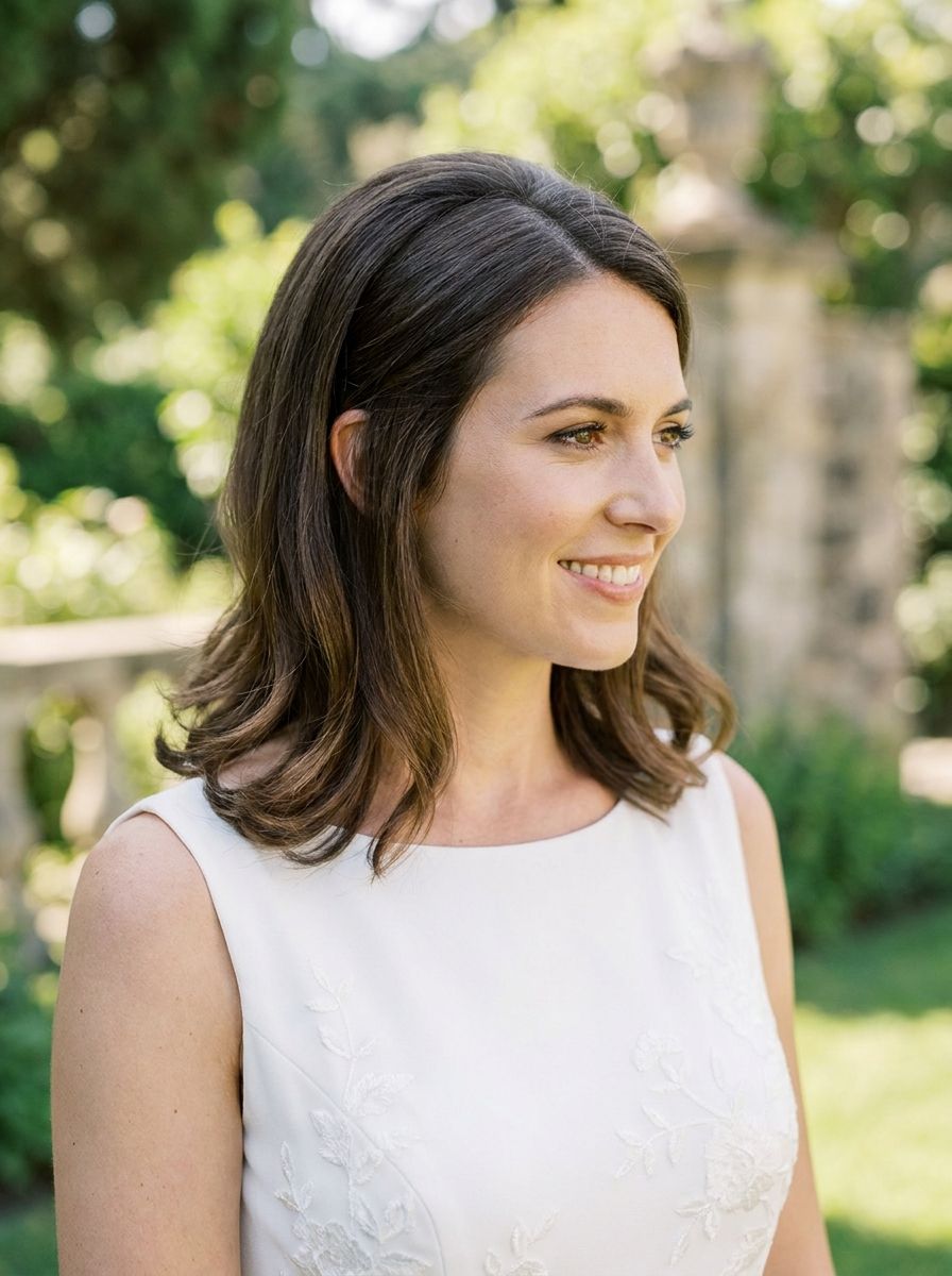 Weicher Blowout Long Bob - Long Bob Frisuren Hochzeit